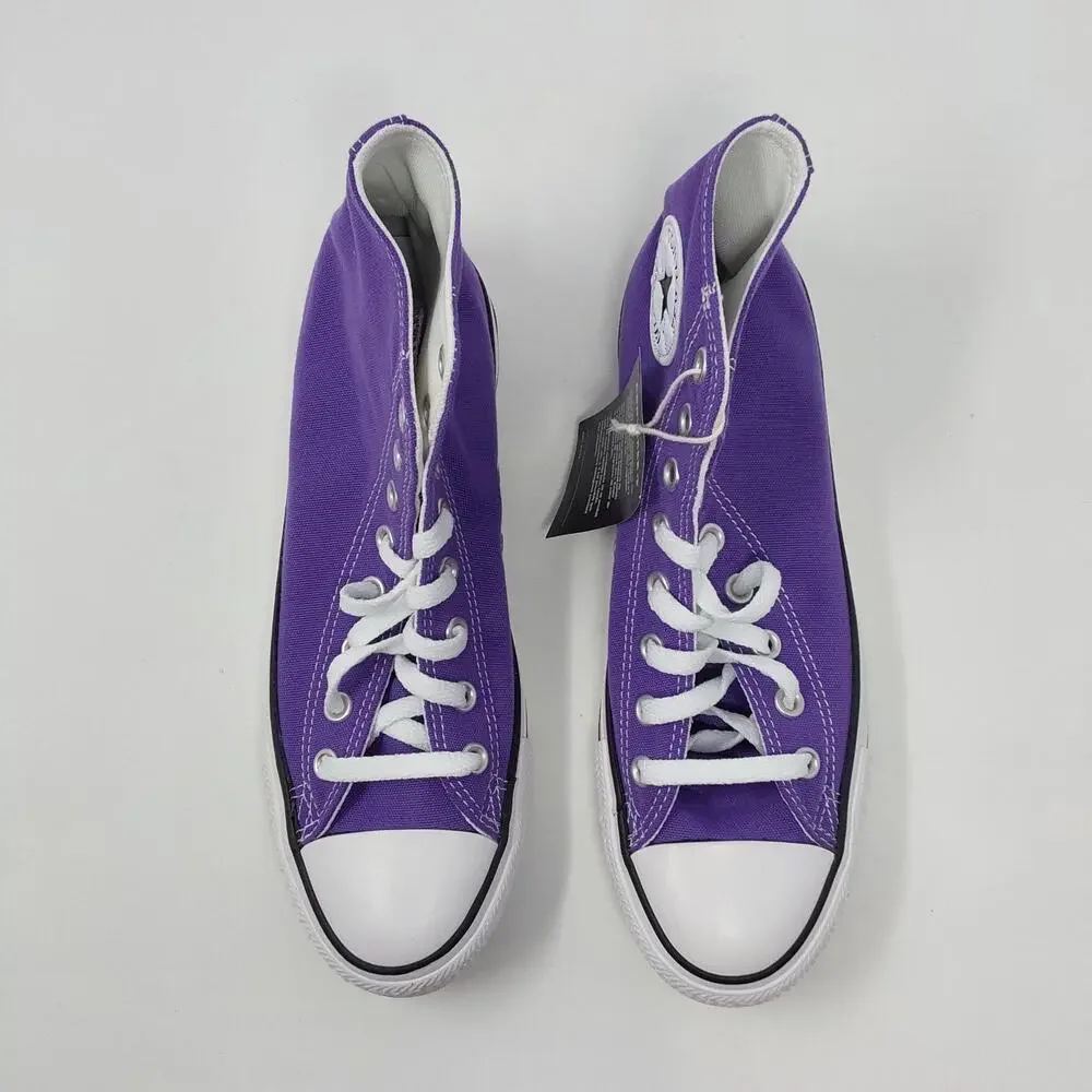 Converse Chuck Taylor All Star Hi Electric Purple 137833F Men 8 Women 10 NIB